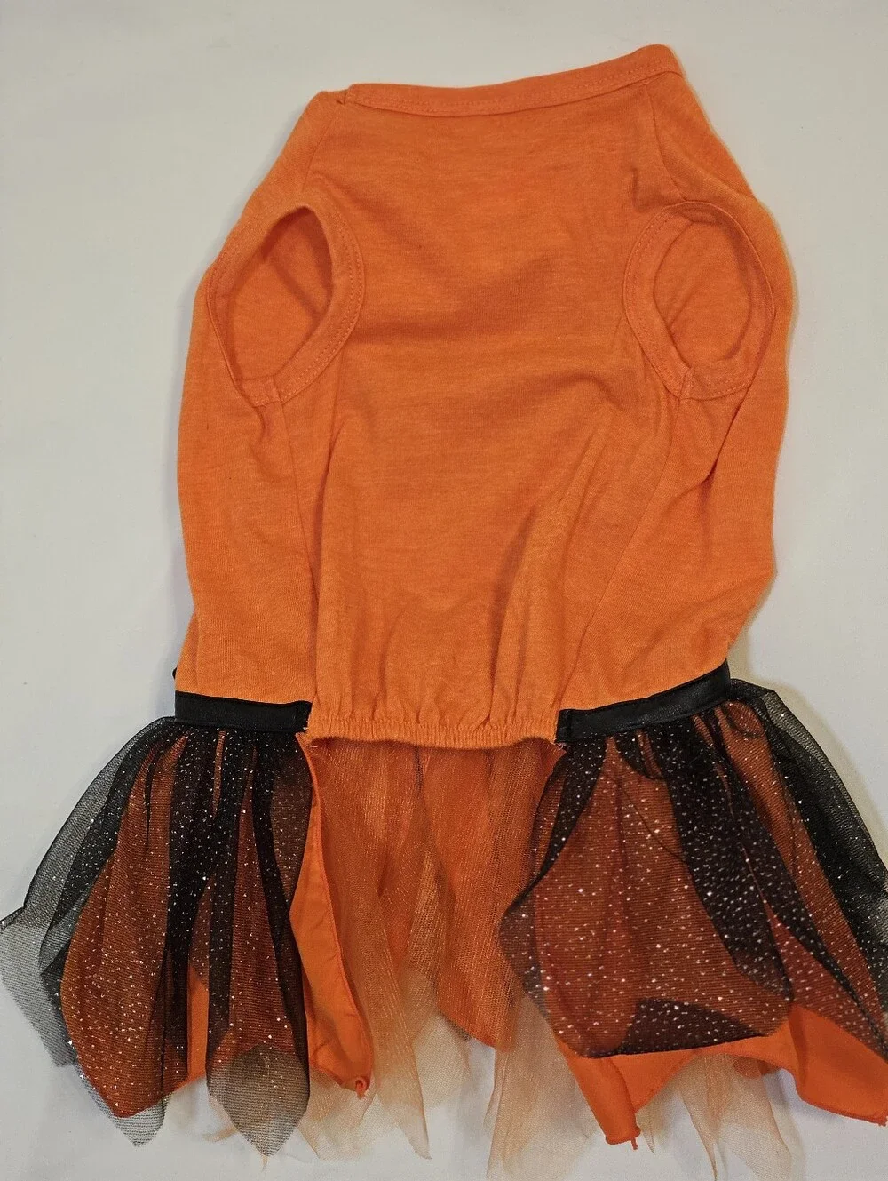Halloween Queen Orange Tutu Costume for Pets - Cute Halloween Dress